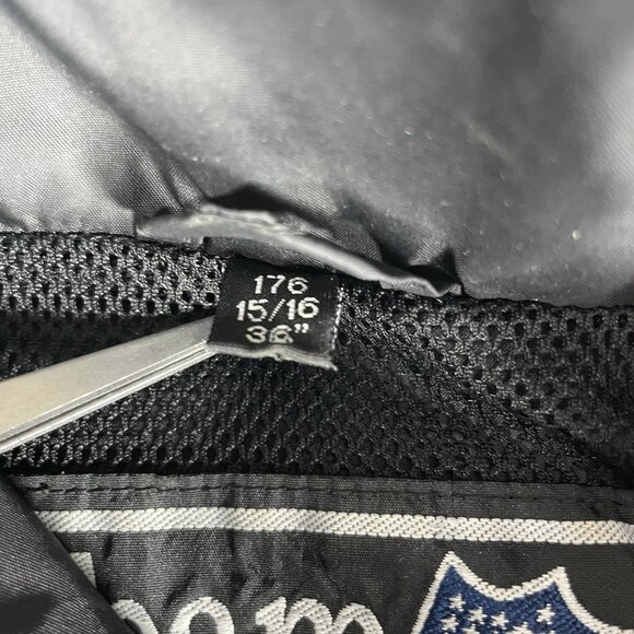 Vintage 90s Las Vegas Raiders NFL Windbreaker – Team NFL – Black Coach Jacket - Picture 9 of 15